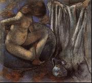 Edgar Degas Woman in the Tub oil painting reproduction